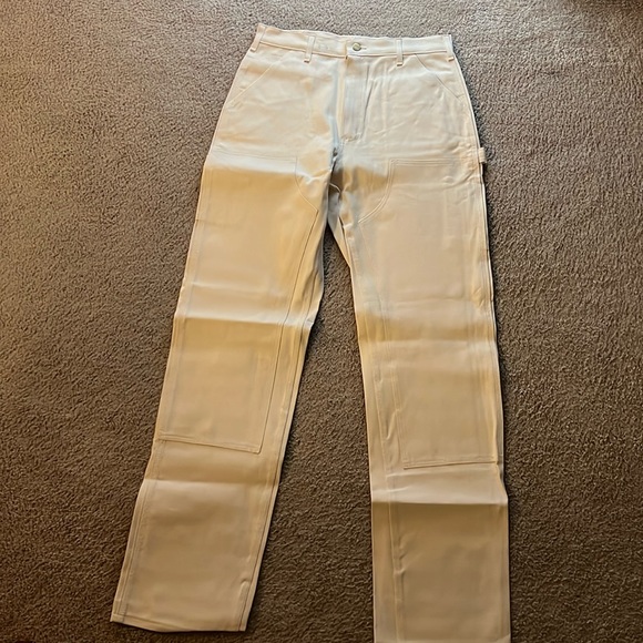 DEADSTOCK Carhartt Double Front Drill Work Dungaree Made in USA 🇺🇸 - Picture 1 of 11